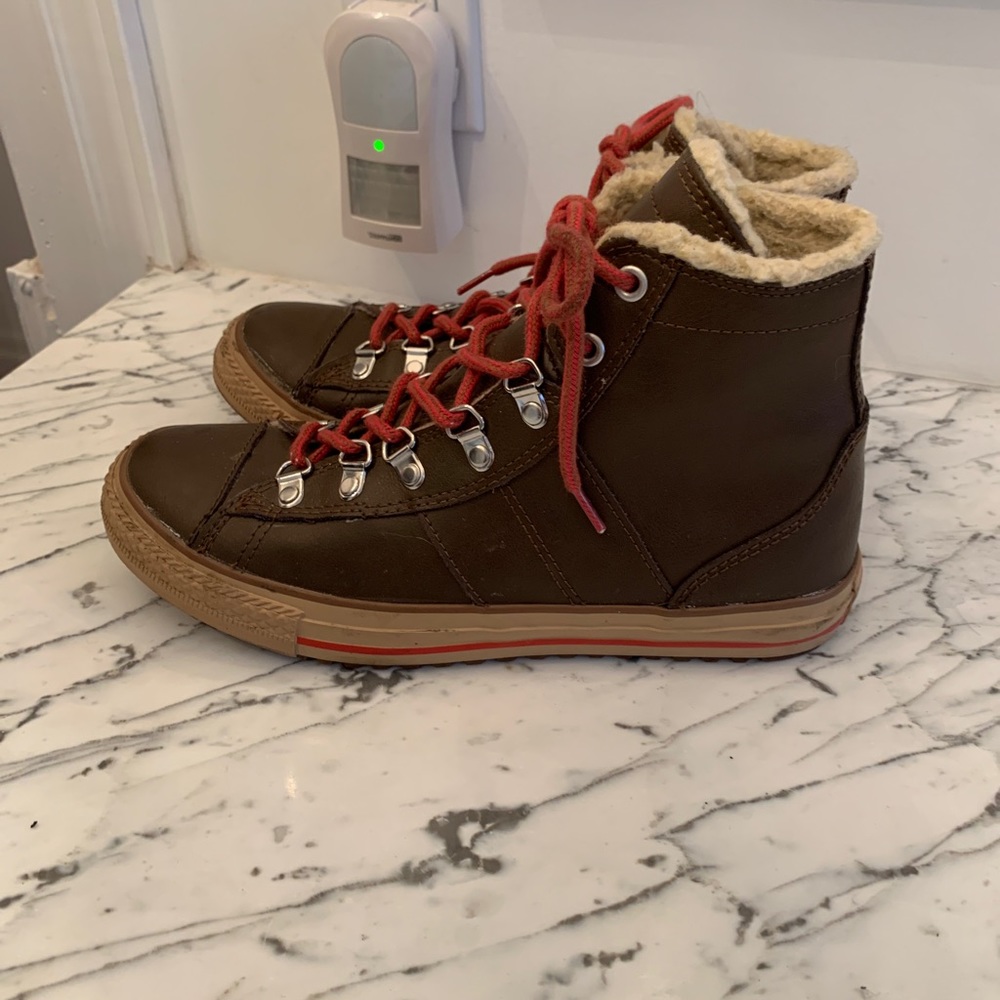 Converse Chuck Taylor Leather High-tops 8
